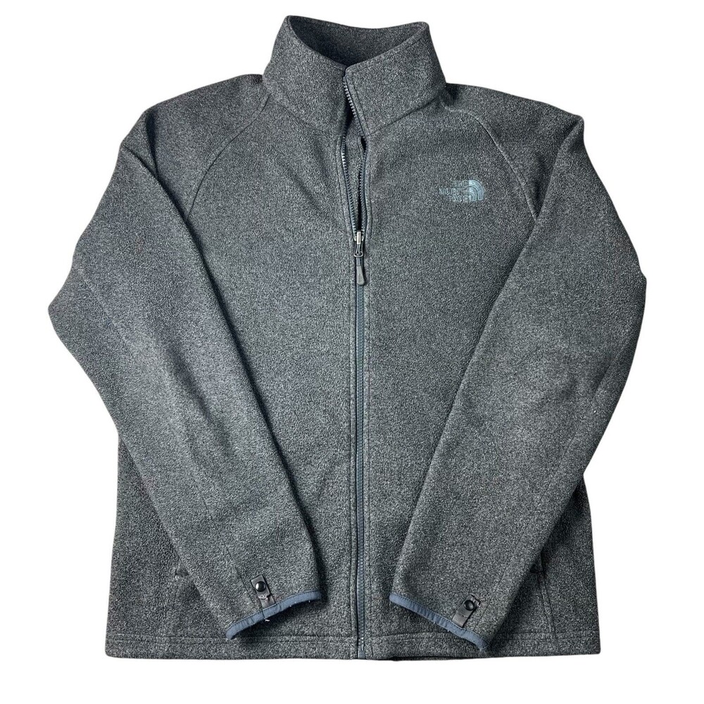 The North Face Men's Sweater Fleece Full Zip Gray Jacket  Size M  Gorpcore